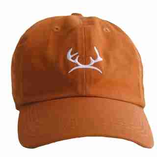 Little Buck Classic Cap 100% Cotton - Rust - Small 9 to 18 Months