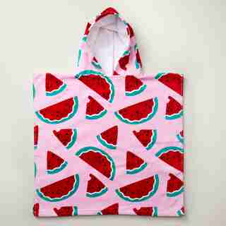 IndigoKids Poncho Towel - Watermelon