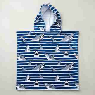 IndigoKids Poncho Towel - Shark
