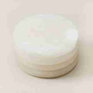 ROUND ALABASTER STONE COASTERS SET OF 4
