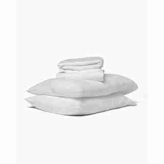 Flax Sleep Linen Sheet Set — Cloud, Queen