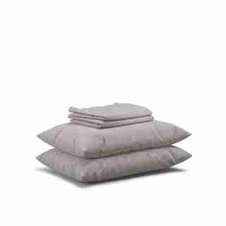 Flax Sleep Linen Sheet Set — Pebble, Queen