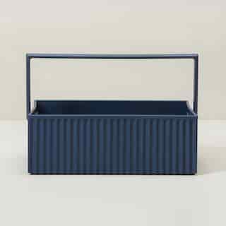 HACHIMAN OMNIOFFRE STORAGE BOX NAVY SMALL