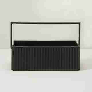 HACHIMAN OMNIOFFRE STORAGE BOX BLACK SMALL