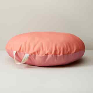 MINI MAISON PINK CANVAS FLOOR CUSHION