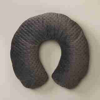 WELLNESS WEIGHTED GREY NECK PILLOW