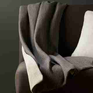 WELLNESS WEIGHTED GREY COTTON BLANKET 15 LB