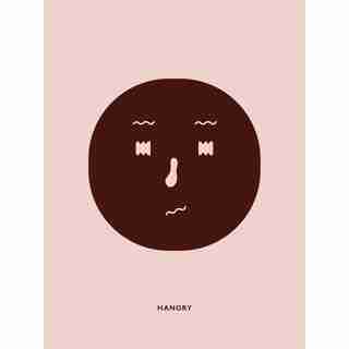 Hangry Feeling Art Print 8" x 10"