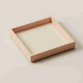 OUI SQUARE LACQUER TRAY CITRUS SMALL