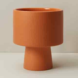 OUI PEDESTAL PLANTER TERRACOTTA LARGE