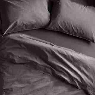 OUI ORGANIC COTTON SHEET SET QUEEN STORM