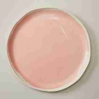 OUI ROUND BAMBOO MELAMINE PLATTER CITRUS