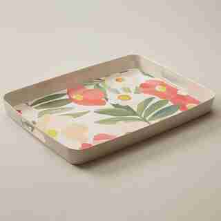 OUI TRAY SUMMER FLORAL CITRUS