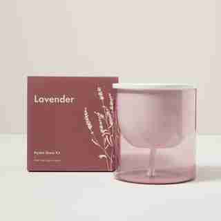 OUI GLASS HYDRO GROW KIT LAVENDER LARGE