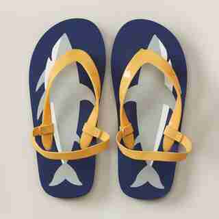 FLIP FLOPS, SHARK KIDS SMALL