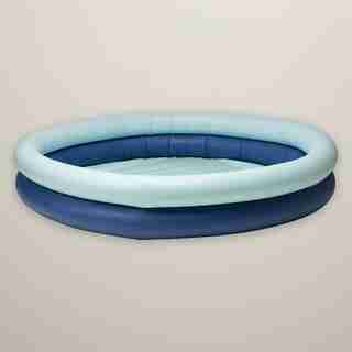 OUI INFLATABLE OUTDOOR POOL WASHED INDIGO