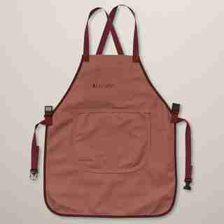 LEE VALLEY X OUI CANVAS APRON PINK