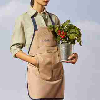 LEE VALLEY X OUI CANVAS APRON BEIGE