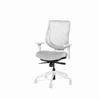 Ergonofis YouToo Ergonomic Office Chair White Frame