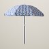 beach umbrella indigo