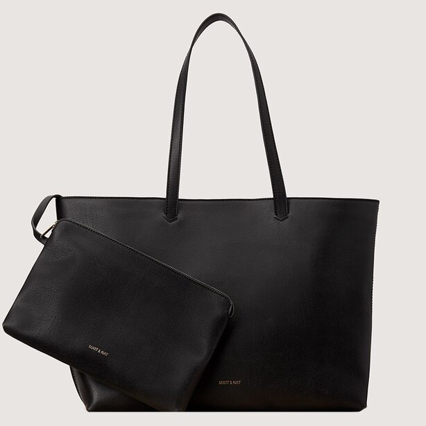 MATT & NAT NIVI TOTE BAG - BLACK