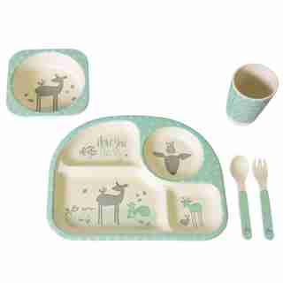 BAMBOO FEEDING GIFT SET - LOVE YOU DEARLY