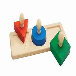 PLAN TOYS SHAPE MATCHING PUZZLE