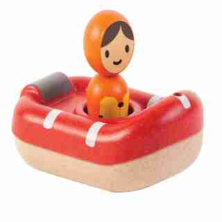 PLAN TOYS COAST GUARD BOAT