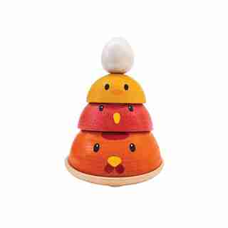 PLANTOYS CHICKEN NESTING RED