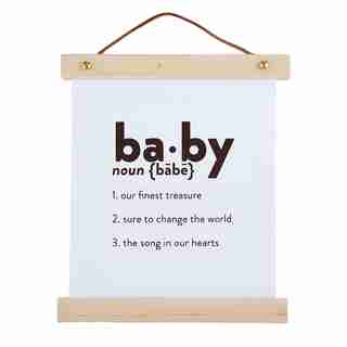Canvas Sign-Baby