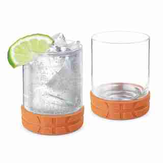 Final Touch Basketball Tumbler Glasses Set of 2