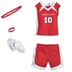 18 inch doll basketball outfit