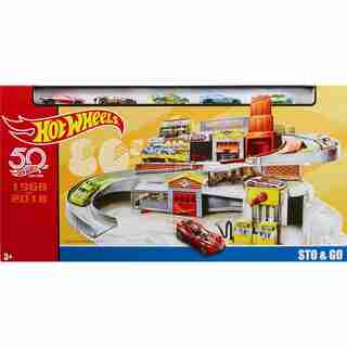 HOT WHEELS Retro STO & GO Play Set