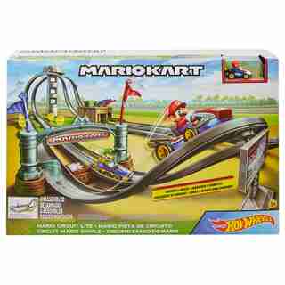 Hot Wheels Mario Kart Circuit Lite Track Set