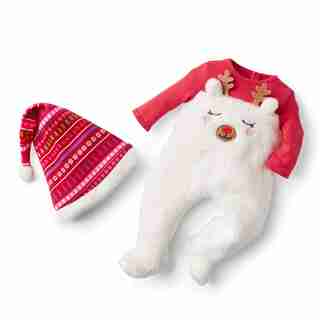 Reindeer Pajamas for Bitty Baby