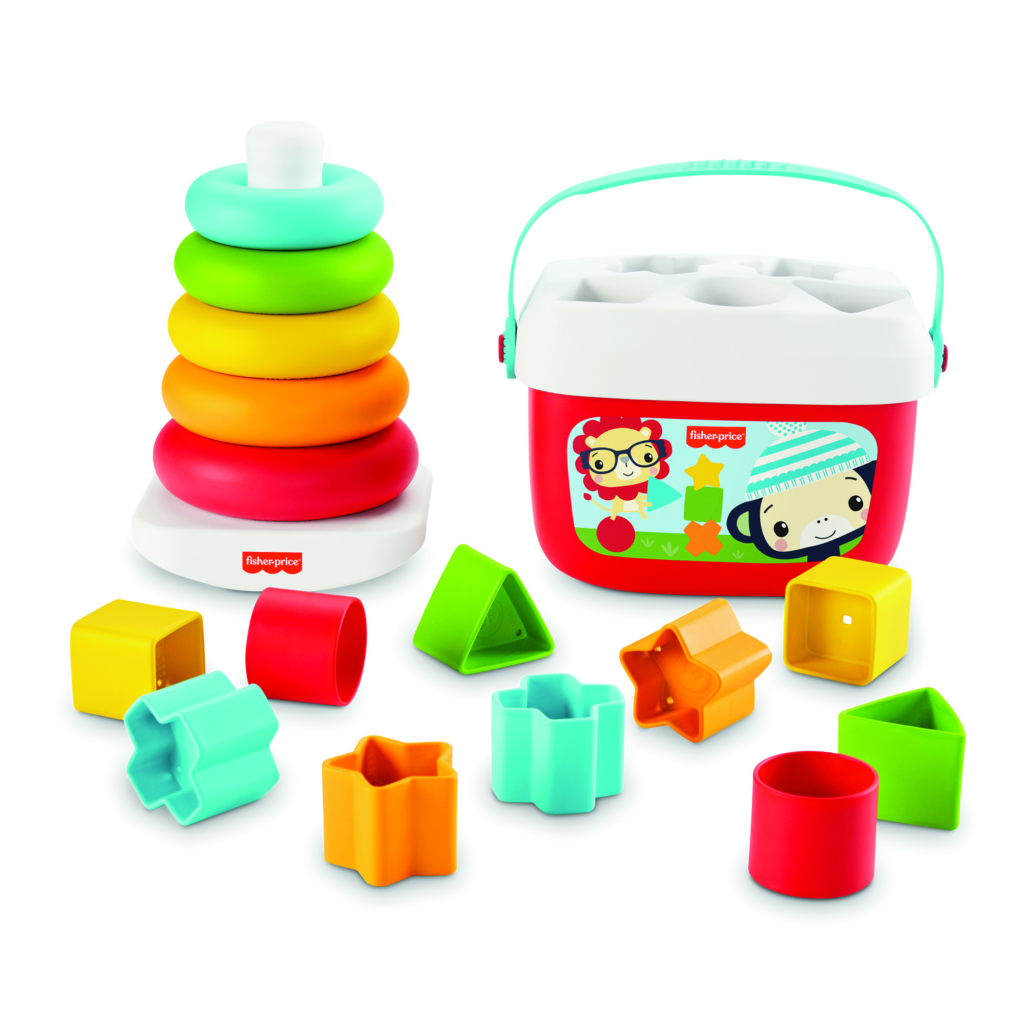 fisher price tap and stack gift set