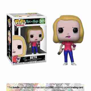 Funko POP! Animation R&M S3 Beth w/ Wine Glass Styles May Vary