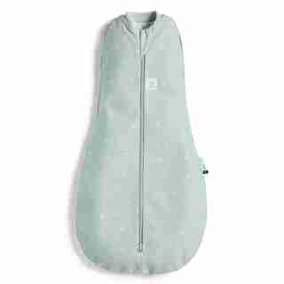 ergoPouch Organic Cotton Swaddle Sleep Sack 0.2 TOG - Sage Baby Size 0-3 months