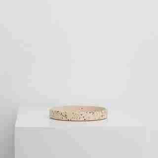 Capra Designs Medium Terrazzo Tray Salt