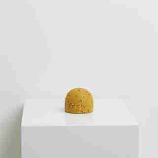 Capra Designs Terrazzo Dome Keepsake Box Golden
