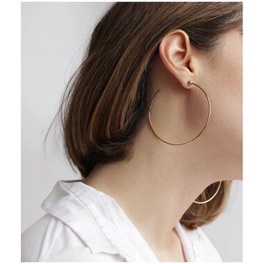 Jenny Bird Icon Hoops - Medium - Silver
