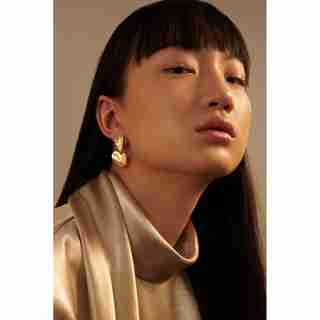 Jenny Bird Layla Drop Earrings Gold