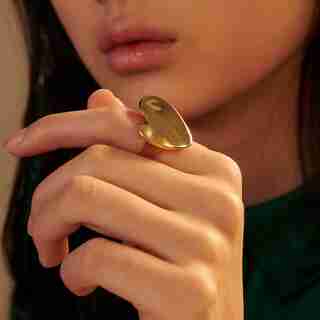 Jenny Bird Ophelia Ring Gold Size 7