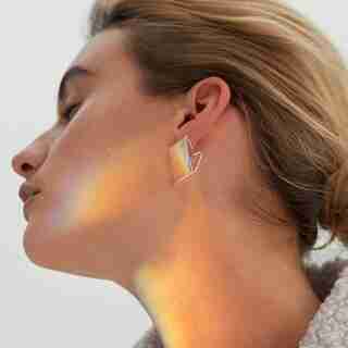 All Love Earrings, Silver