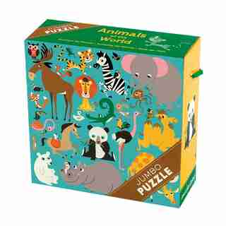Puzzle (Géant) - Animaux du Monde par Mudpuppy