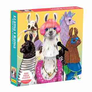 Puzzle - Llama Rama Pour Familles, 500 pc