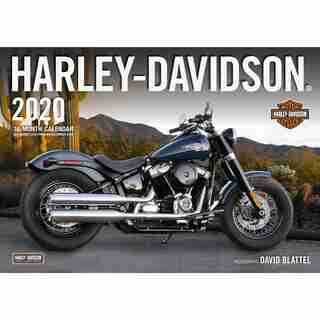 16-Month 2019-2020 Wall Calendar Harley Davidson