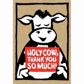 Thank You Cards Holy Cow