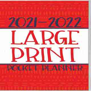 Large Print Pocket Planner