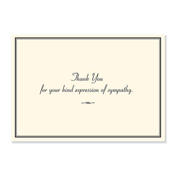 Sympathy Thank You Notes